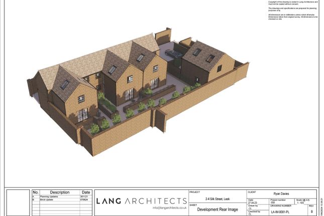 Studio house on Warehouse 2-4, Silk Street, Leek, £250,000