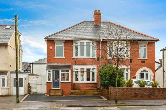 Thumbnail Semi-detached house for sale in Manor Way, Whitchurch, Cardiff