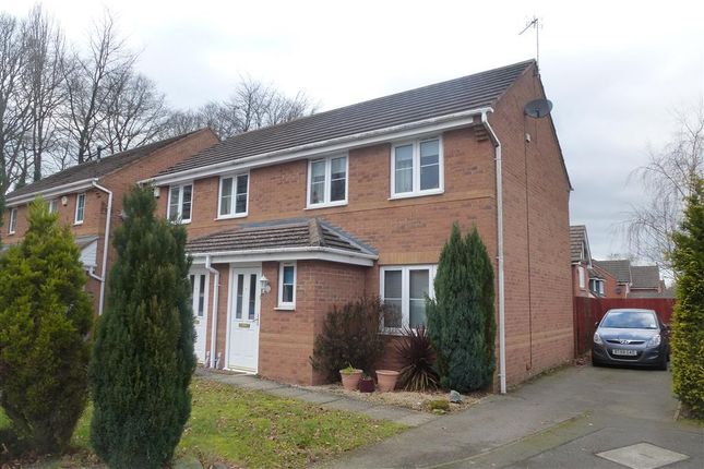 Thumbnail Semi-detached house to rent in Welbeck Avenue, Burbage, Hinckley