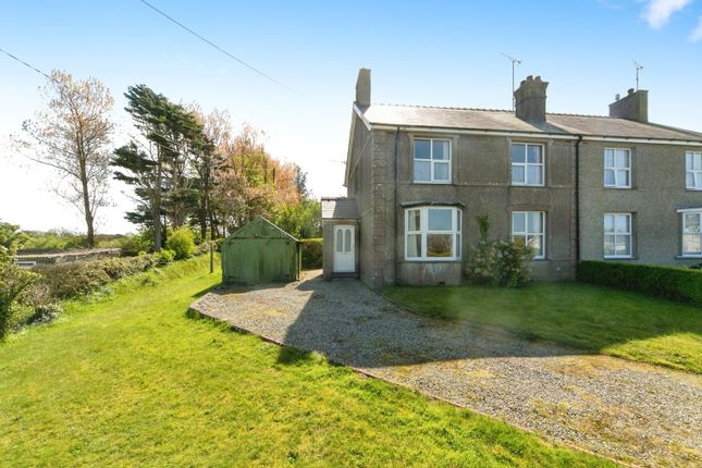 Semi-detached house for sale in Lon Groesffordd, Edern, Pwllheli, Gwynedd