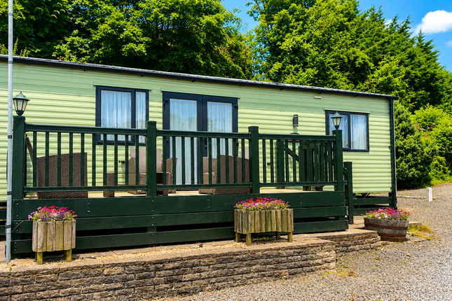2-bed caravan on 1, Goetre Retreat, Station Yard, Montgomery, £19,495
