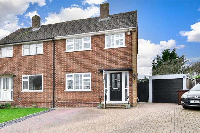 Thumbnail Semi-detached house for sale in Orchard Way, Snodland, Kent