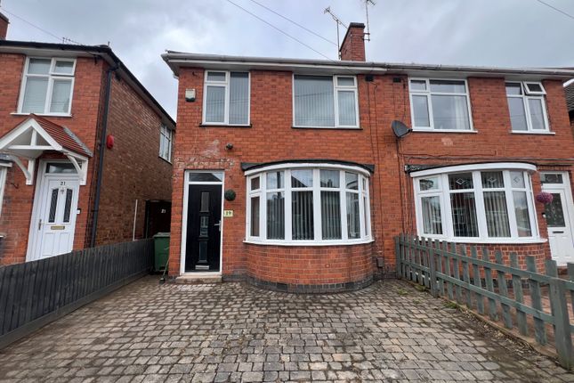 Thumbnail Semi-detached house to rent in Shottery Avenue, Braunstone