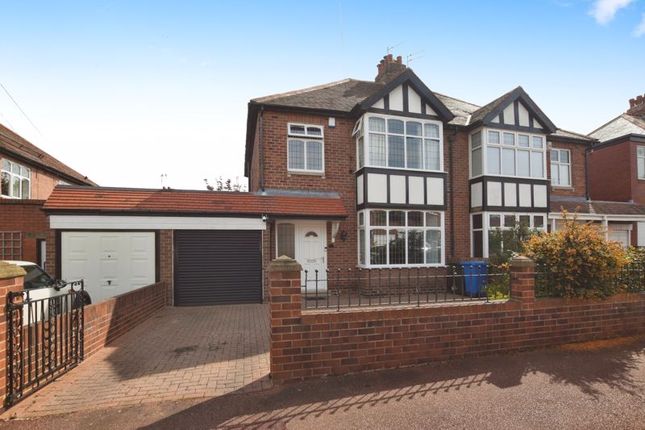 Thumbnail Semi-detached house for sale in The Wynd, Gosforth, Newcastle Upon Tyne