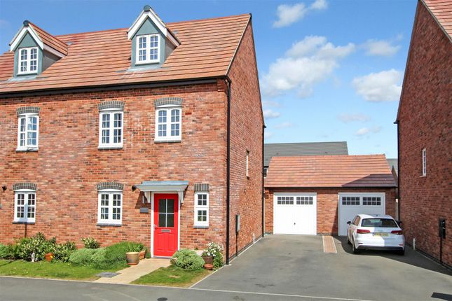 Thumbnail Semi-detached house for sale in Orchard Way, Donisthorpe, Swadlincote