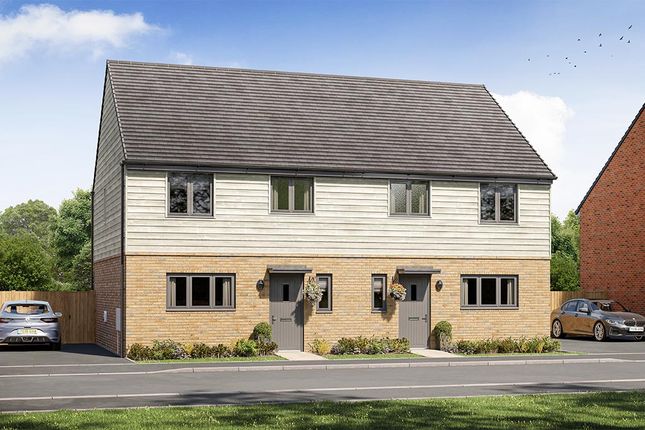 Thumbnail Semi-detached house for sale in "The Whitley - Shared Ownership" at Fitzhugh Rise, Wellingborough