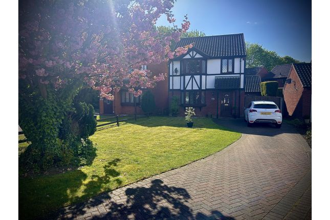 Thumbnail Detached house for sale in Burneside Close, Lincoln