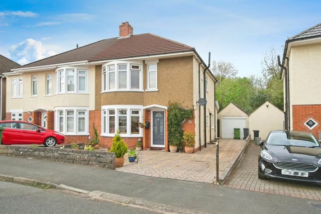 Thumbnail Semi-detached house for sale in Lon Y Celyn, Whitchurch, Cardiff