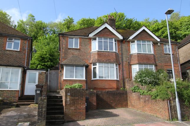 Thumbnail Semi-detached house for sale in Cherry Garden Road, Eastbourne