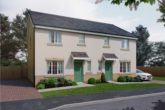 Thumbnail Semi-detached house for sale in The Irwell, Pendleton Meadows, Ludlow Road, Clitheroe