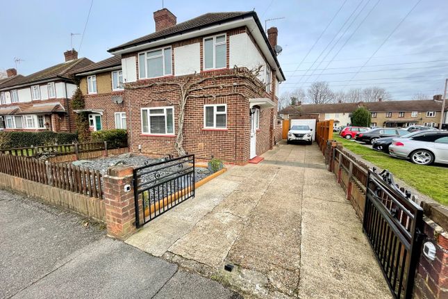 Thumbnail Semi-detached house for sale in Brookside Avenue, Ashford