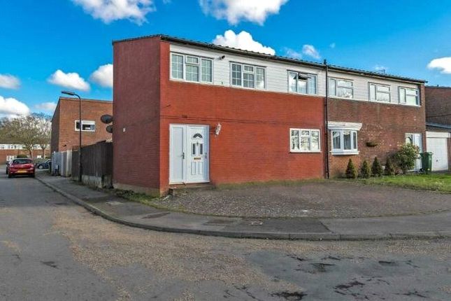 Thumbnail Semi-detached house for sale in Plowman Close, Greenleys, Milton Keynes