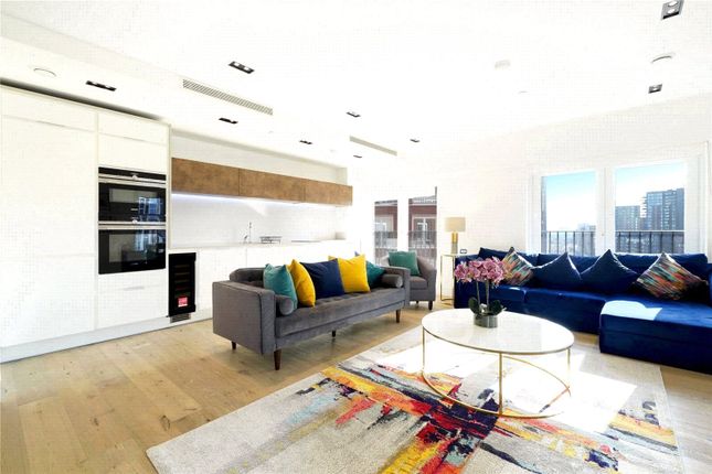 Thumbnail Flat to rent in Keybridge Tower, 1 Exchange Gardens, London