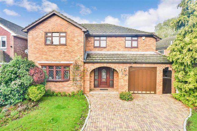 Thumbnail Detached house for sale in Almond Grove, Hempstead, Gillingham, Kent