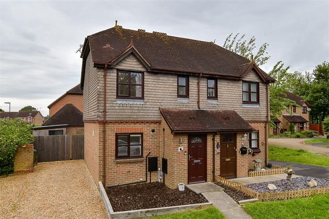 Thumbnail Semi-detached house for sale in Robert Way, Horsham, West Sussex