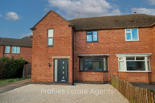 Thumbnail Semi-detached house for sale in Charnwood Road, Barwell, Leicester