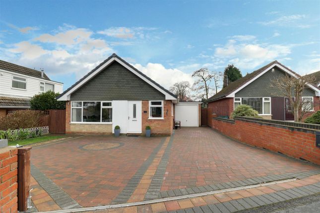 Thumbnail Detached bungalow for sale in Russell Avenue, Alsager, Stoke-On-Trent