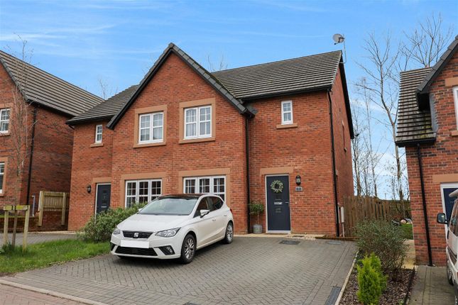 Thumbnail Semi-detached house for sale in Lough Wood Crescent, Scotby, Carlisle