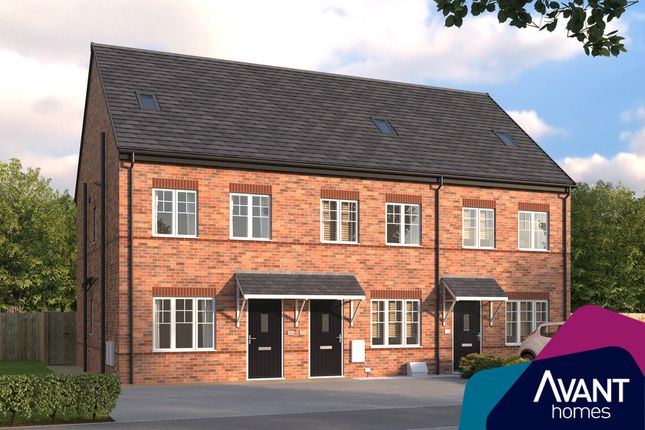 Thumbnail End terrace house for sale in "The Baildon" at Cookson Way, Brough With St. Giles, Catterick Garrison
