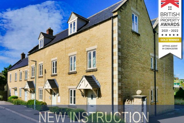 Thumbnail Terraced house to rent in Churn Meadows, Cirencester