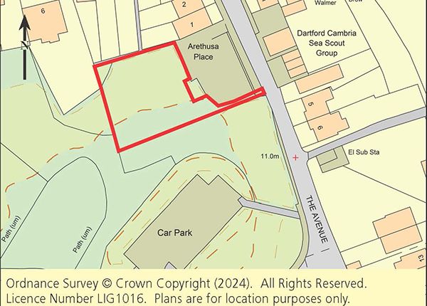 Land for sale in Land Southwest Of The Avenue, Greenhithe, Kent