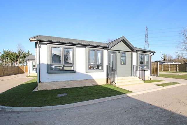 Mobile/park home for sale in Weirs Drove, Burwell, Cambridge