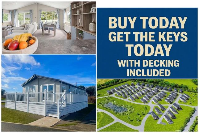 2-bed caravan on Coast Road, Lowestoft, £139,995