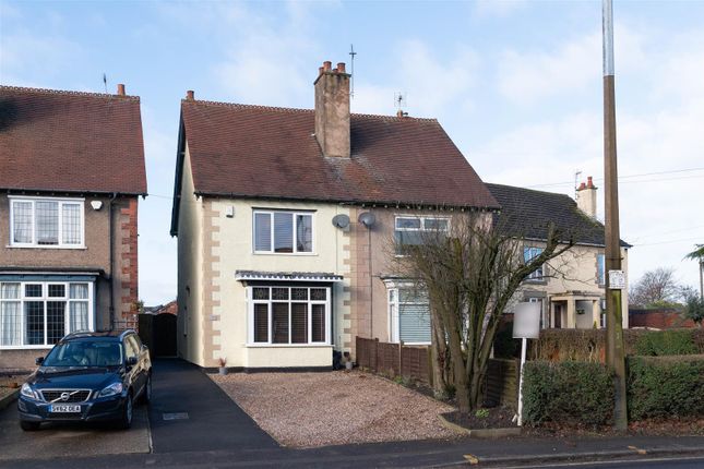 Semi-detached house for sale in Leabrooks Road, Somercotes, Alfreton
