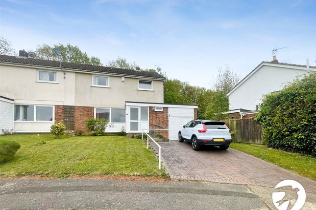 Thumbnail End terrace house to rent in Hillyfield Close, Rochester, Kent