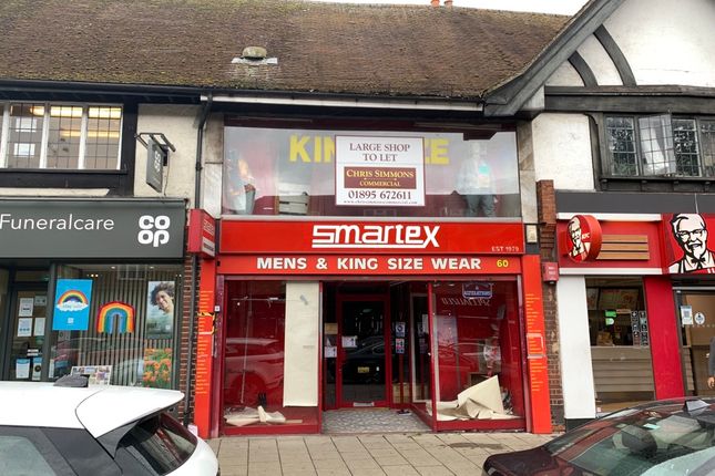 Thumbnail Retail premises to let in 60 High Street, Ruislip, Middlesex