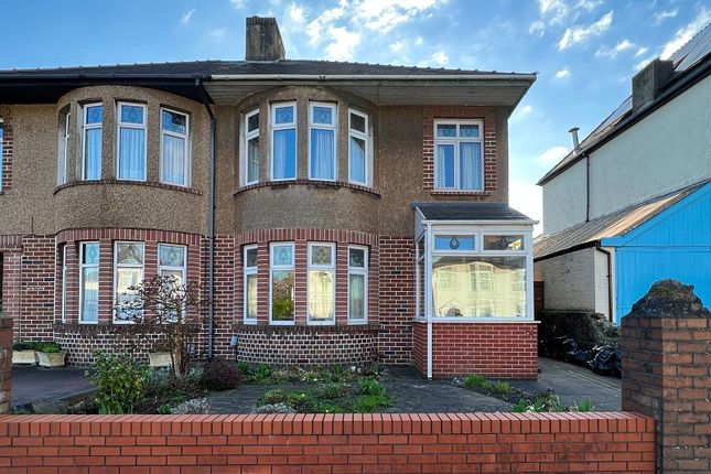 Thumbnail Semi-detached house for sale in Station Road, Llandaff North, Cardiff.