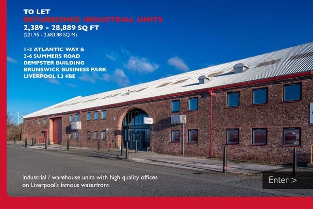 Industrial to let in Brunswick Way, Liverpool