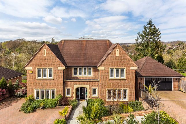 Thumbnail Detached house for sale in Burntwood Drive, Oxted, Surrey