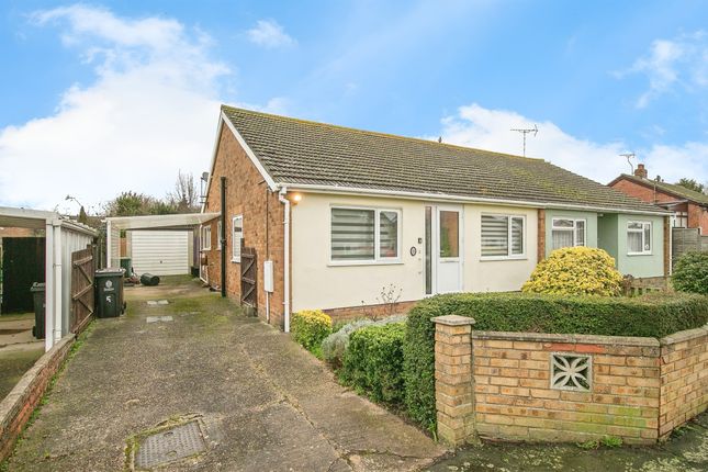 Thumbnail Semi-detached bungalow for sale in Second Avenue, Weeley, Clacton-On-Sea