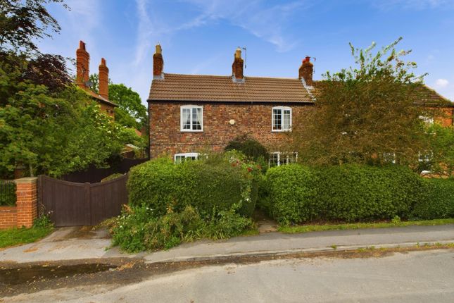 Thumbnail Semi-detached house for sale in The Green, Skipwith, Selby