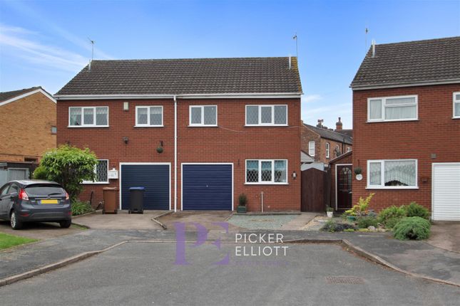 Thumbnail Semi-detached house for sale in Lincoln Road, Barwell, Leicester