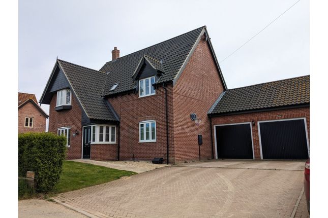 Thumbnail Detached house for sale in Carvers Lane, Attleborough