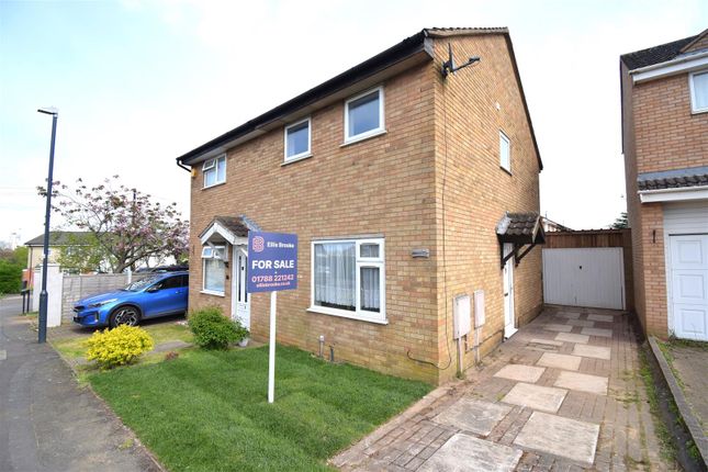 Thumbnail Semi-detached house for sale in Bracken Drive, Rugby