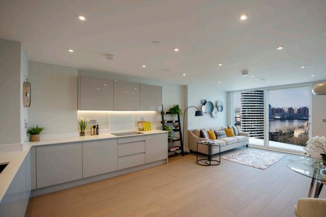 Thumbnail Flat for sale in Unit 12E Vision Point, Battersea