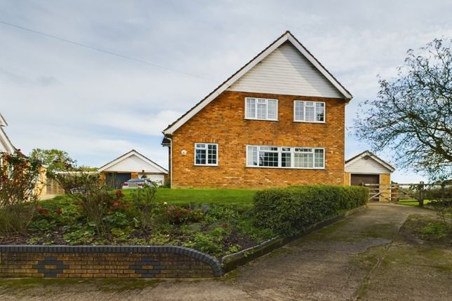 Thumbnail Detached house for sale in Sutton Rise, Wash Lane, Aslacton, Norwich, Norfolk