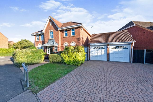 Thumbnail Detached house for sale in Blanchard Close, Wootton, Northampton