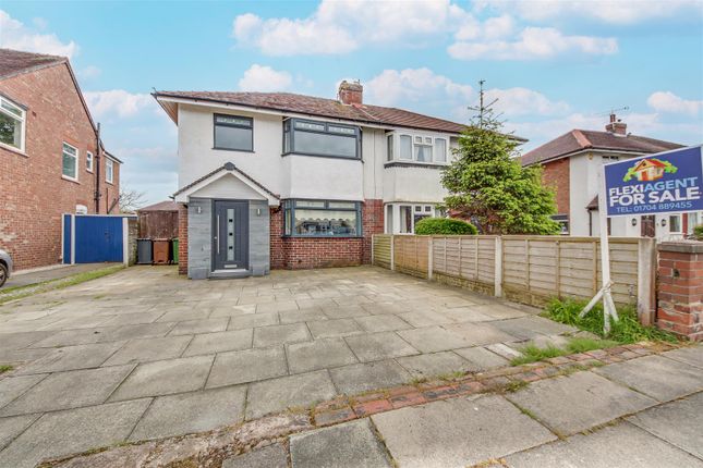 Thumbnail Semi-detached house for sale in Rathmore Crescent, Southport