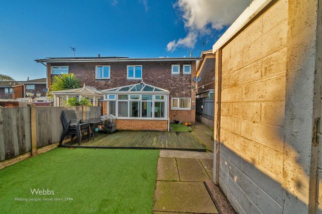 Semi-detached house for sale in Darwin Close, Heath Hayes, Cannock