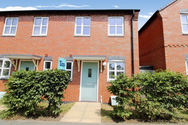 Semi-detached house for sale in Brookside Gardens, School Street, Fleckney, Leicester