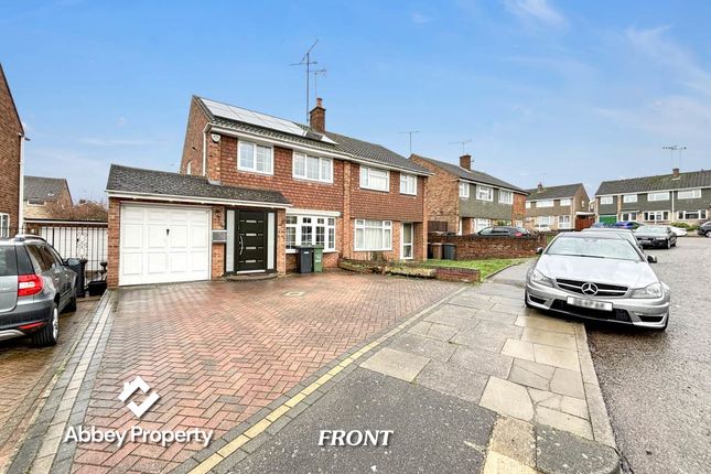 Semi-detached house to rent in Dalby Close, Luton