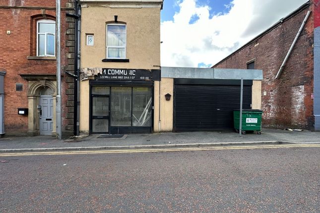Retail premises to let in Mill Lane, Blackburn
