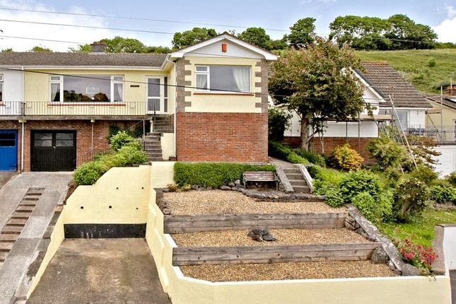 Thumbnail Semi-detached bungalow for sale in Bronescombe Avenue, Bishopsteignton, Teignmouth