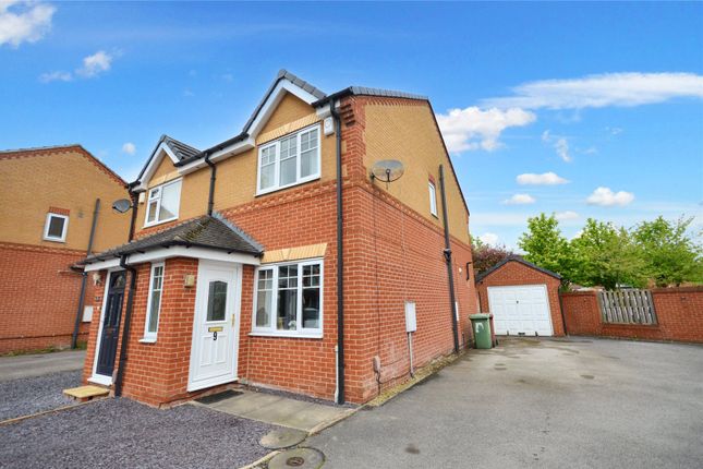 Semi-detached house for sale in Burghley Mews, Leeds, West Yorkshire