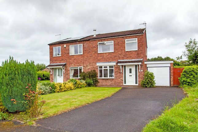 Thumbnail Semi-detached house for sale in Barton Crescent, Chesterfield