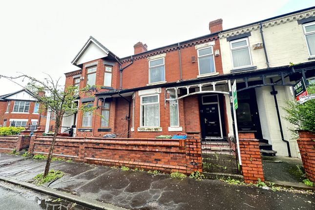 Thumbnail Terraced house to rent in Kensington Avenue, Manchester